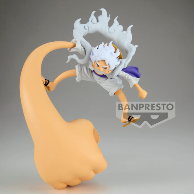 Figurine Statue Bras Géant Luffy Gear 5 – 12 Cm – Monkey D. Luffy – Collection One Piece – Banpresto Bandai