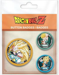 Dragon Ball Z - Badges - Trunks, Goten & Gotrunks