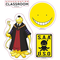 Assassination Classroom - Stickers - Koro Sensei & élèves 3E