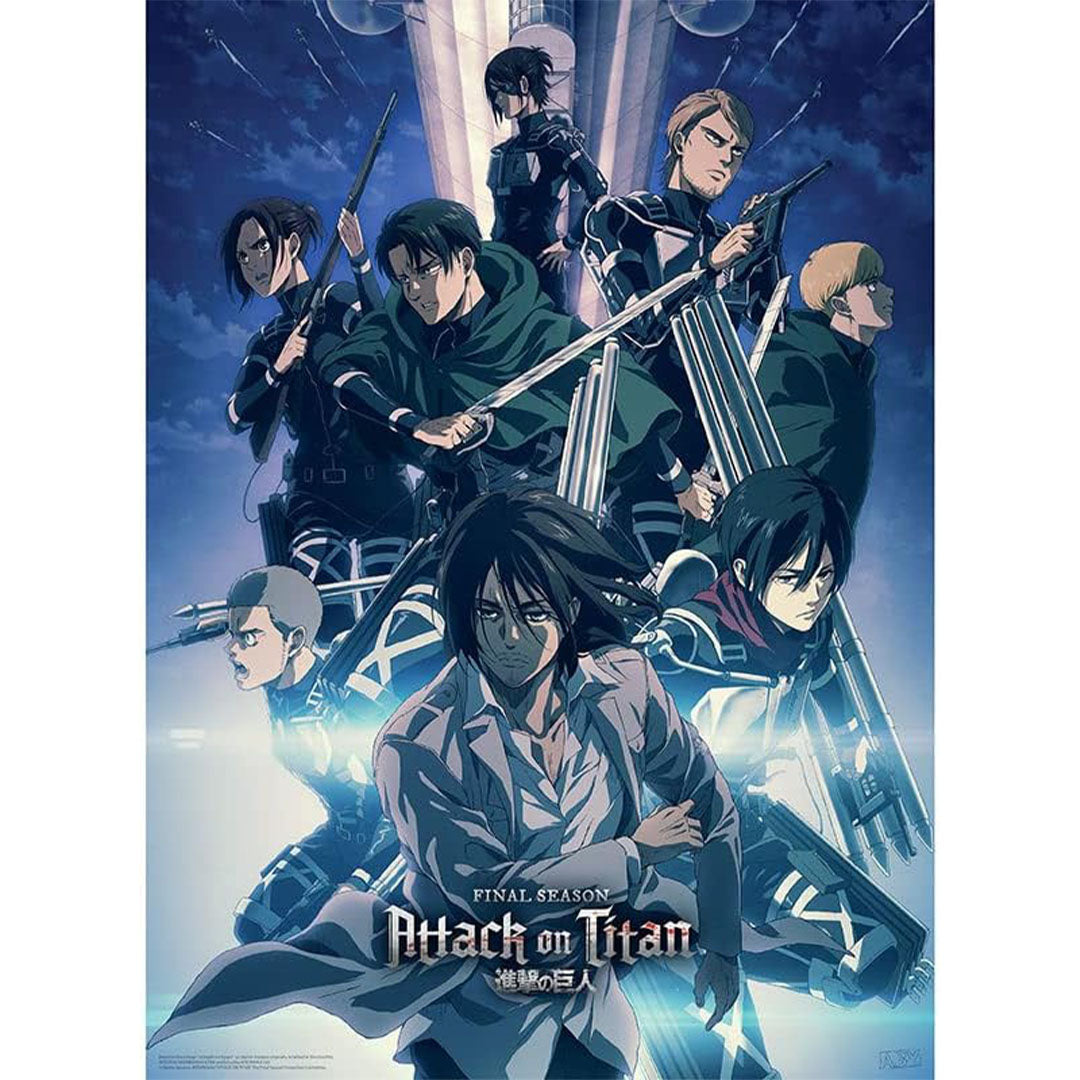 Attaque Des Titans Bataillon D Exploration L'Attaque Des Titans - Poster - Bataillon d'exploration | Manganim