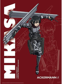 L'Attaque Des Titans - Poster - Mikasa Saison 4