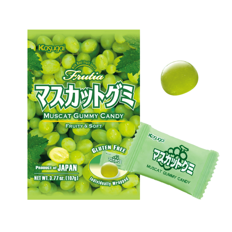 Bonbons Japonais - Gummy Muscat - Kasugai