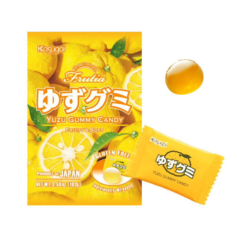 Bonbons Japonais - Gummy Yuzu - Kasugai