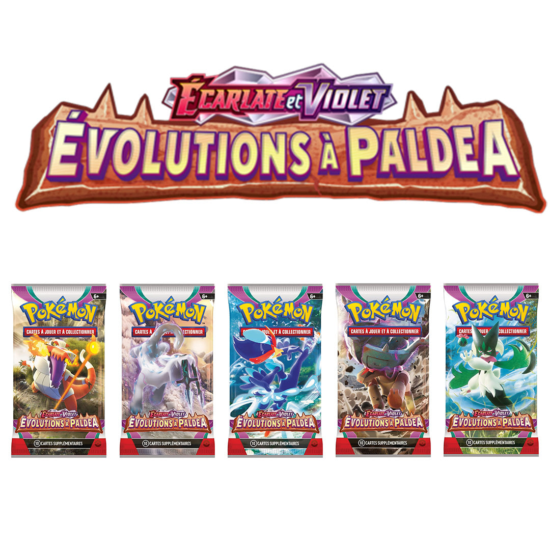 Cartes Pokémon - Écarlate & Violet - EV02 - Évolutions à Paldea