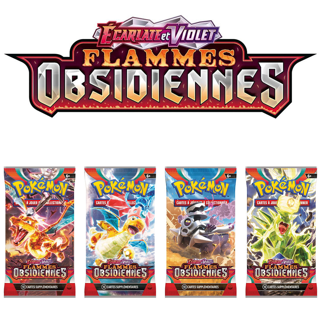 Cartes Pokémon - Écarlate & Violet - EV03 - Flammes Obsidiennes