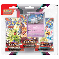 Cartes Pokémon - Écarlate & Violet - EV03 - Flammes Obsidiennes - Pack 3 boosters