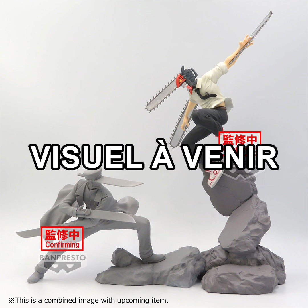 CHAINSAW MAN - Figurine Chainsaw Man vs Samurai Sword - Combination Battle