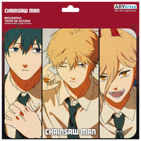 Chainsaw Man - Tapis de souris - Denji, Aki & Power