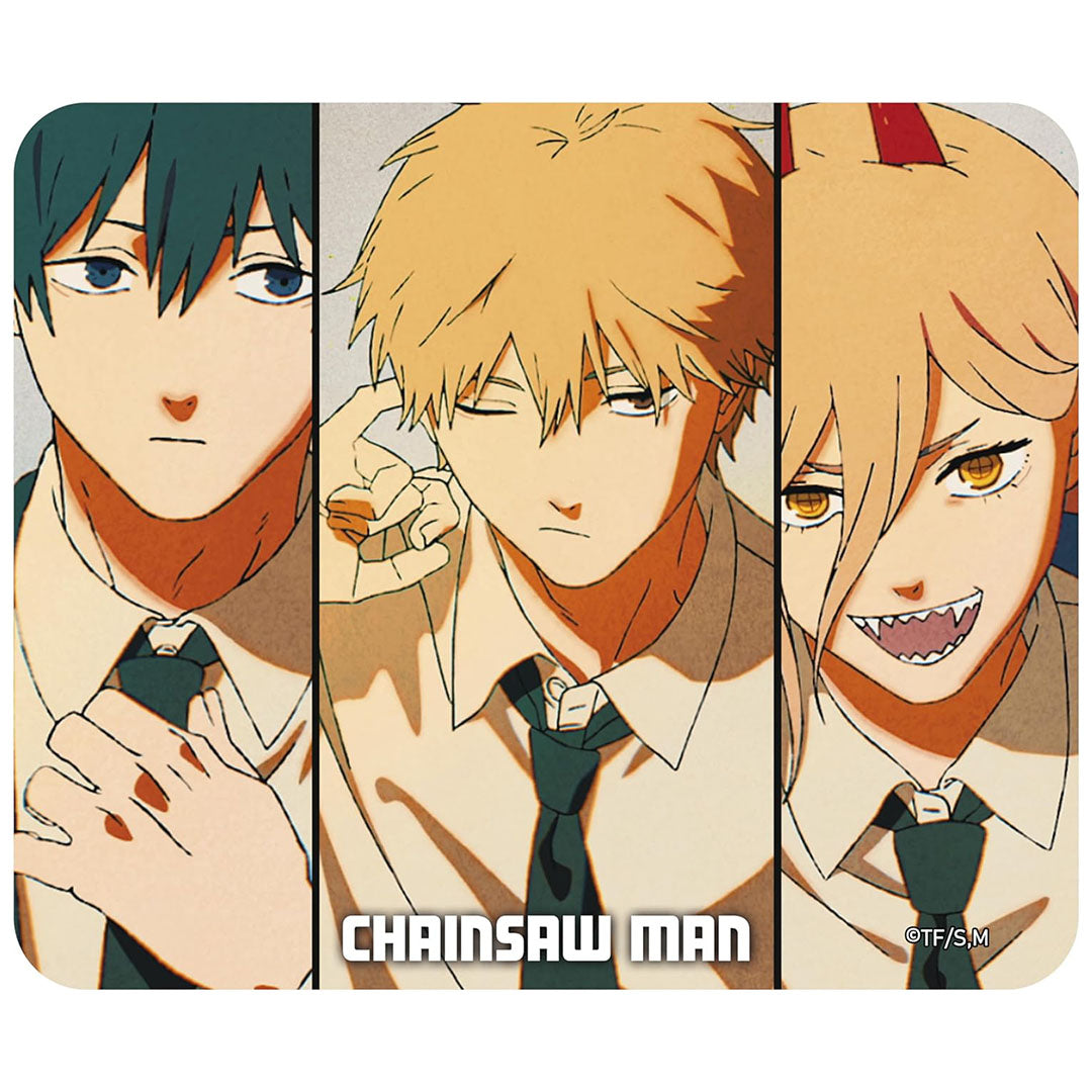 CHAINSAW MAN - Tapis de souris - Denji, Aki & Power