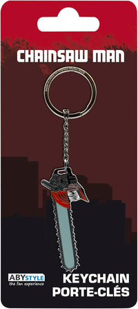 Chainsaw Man - Porte-clés Métal - Tête Chainsaw Man