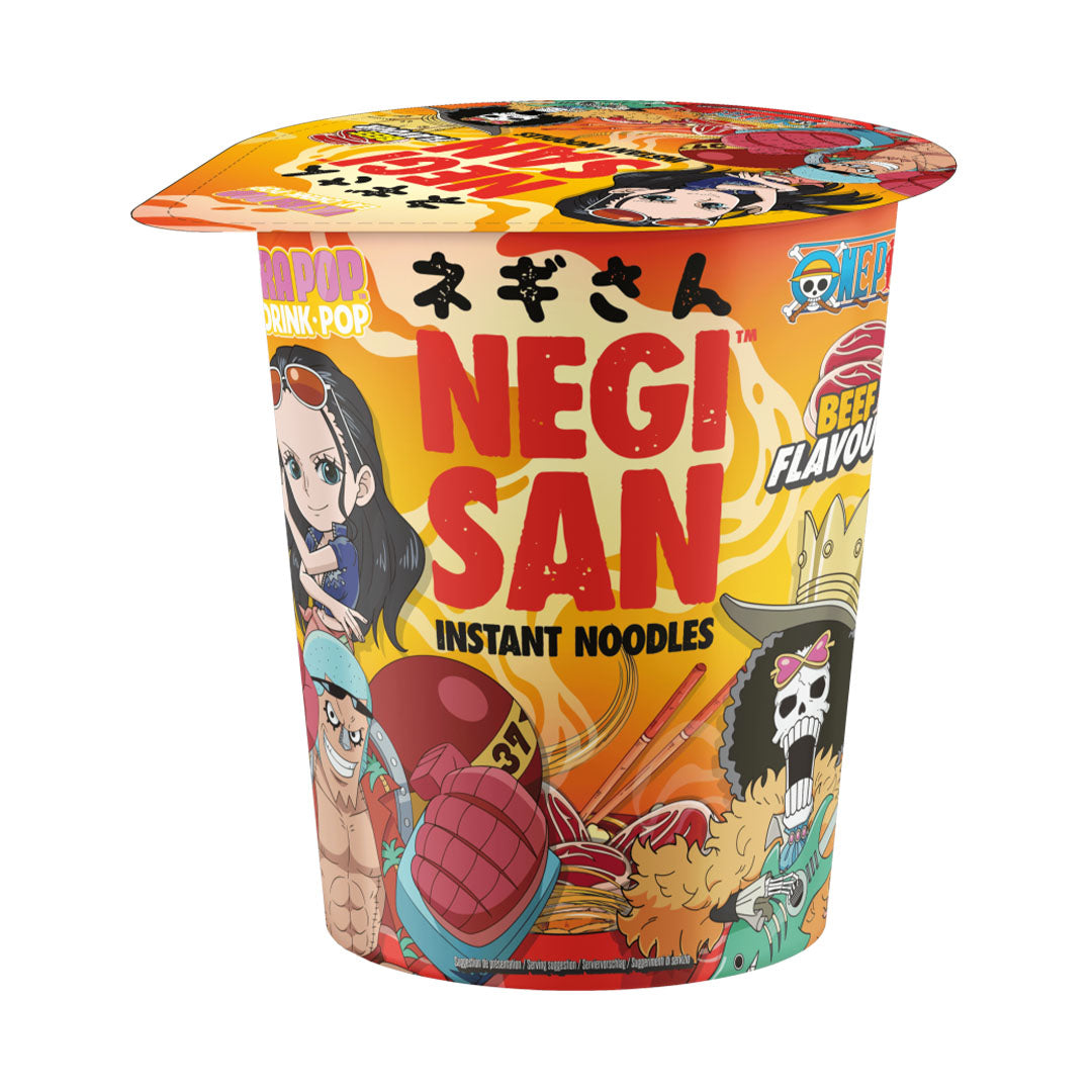 Cup Noodles One Piece - Bœuf Épicé - Negisan