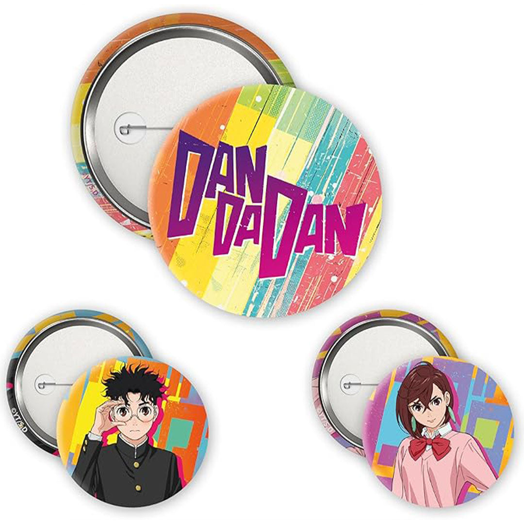 DanDaDan - Badges - Momo & Okarun