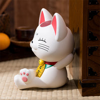 Dandadan - Figurine Tirelire - Mémé Turbo - Chat Porte-Bonheur - S-Fire