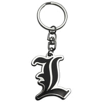 Death Note - Porte-clés Métal - Symbole L