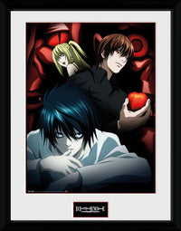 Death Note - Tableau - Light, L et Misa