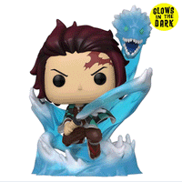 Demon Slayer - Figurine Pop! - Tanjiro Kamado - Glows in the Dark - n°873