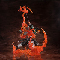 Demon Slayer - Figurine Tanjiro Kamado - Kyojuro Rengoku's Sword Guard Ver. - Figuarts Zero