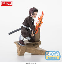 Demon Slayer - Figurine Tanjiro Kamado & Genya Shinazugawa - Swordsmith Village Arc - Xross Link Figure