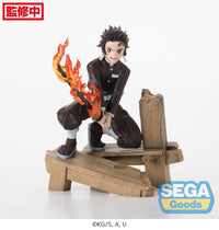 Demon Slayer - Figurine Tanjiro Kamado & Genya Shinazugawa - Swordsmith Village Arc - Xross Link Figure