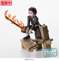 Demon Slayer - Figurine Tanjiro Kamado & Genya Shinazugawa - Swordsmith Village Arc - Xross Link Figure