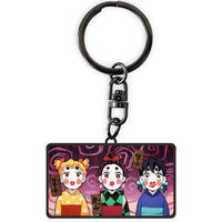 Demon Slayer - Porte-clés Métal - Sumiko, Zenko & Inoko