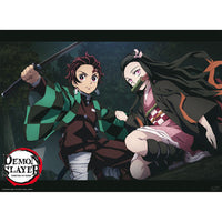 Demon Slayer - Poster - Tanjiro et Nezuko Position de Combat