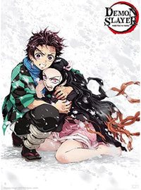 Demon Slayer - Poster - Tanjiro et Nezuko Neige