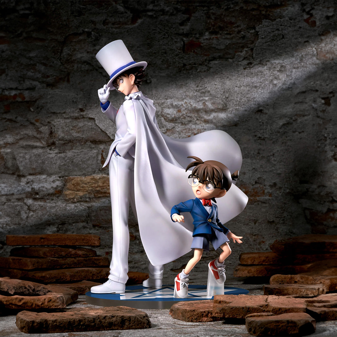 DETECTIVE CONAN - Figurine Conan Edogawa & Kaito Kid - F:NEX
