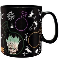 Dr Stone - Mug Magique - Groupe & formule E=mc2