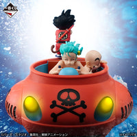 Dragon Ball - Figurine - Son Goku, Bulma & Krilin - VS Red Ribbon Army - Ichibansho
