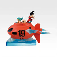 Dragon Ball - Figurine - Son Goku, Bulma & Krilin - VS Red Ribbon Army - Ichibansho