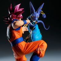 Dragon Ball Super - Figurine Beerus (vs Super Saiyan God Son Goku) - Match Makers