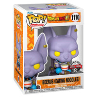 Dragon Ball Super - Figurine Pop! - Beerus - Eating Noodles - n°1110