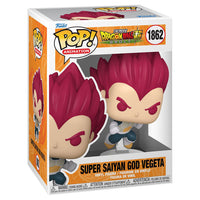 Dragon Ball Super - Figurine Pop! - Super Saiyan God Vegeta - n°1862