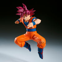 Dragon Ball Super - Figurine Son Goku Super Saiyan God (vs Beerus) - Match Makers