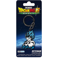 Dragon Ball Super : Film Broly - Porte-clés Métal - Gogeta Blue