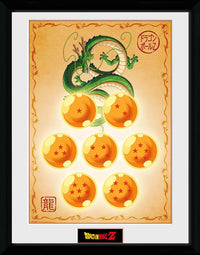 Dragon Ball Z - Tableau - Shenron et les 7 boules de cristal