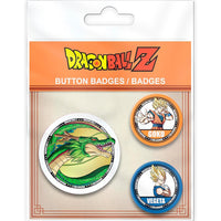 Dragon Ball Z - Badges - Goku, Vegeta & Shenron