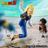 Dragon Ball Z - Figurine - Android 18 (vs Mr Satan) - Match Makers