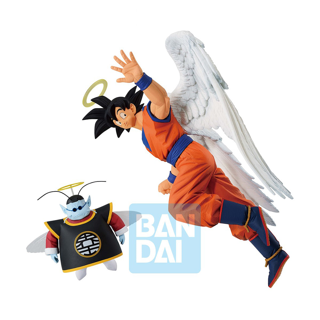 DRAGON BALL Z - Figurine Son Goku & Kaio - DUELING TO THE FUTURE - ICHIBANSHO