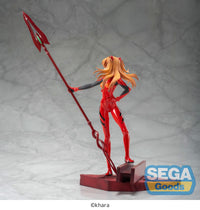 Evangelion : 3.0+1.0 - Thrice Upon a Time - Figurine Asuka Shikinami Langley - Spear of Longinus - Luminasta