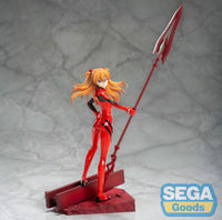 Evangelion : 3.0+1.0 - Thrice Upon a Time - Figurine Asuka Shikinami Langley - Spear of Longinus - Luminasta
