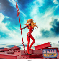 Evangelion : 3.0+1.0 - Thrice Upon a Time - Figurine Asuka Shikinami Langley - Spear of Longinus - Luminasta