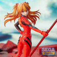 Evangelion : 3.0+1.0 - Thrice Upon a Time - Figurine Asuka Shikinami Langley - Spear of Longinus - Luminasta