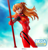 Evangelion : 3.0+1.0 - Thrice Upon a Time - Figurine Asuka Shikinami Langley - Spear of Longinus - Luminasta