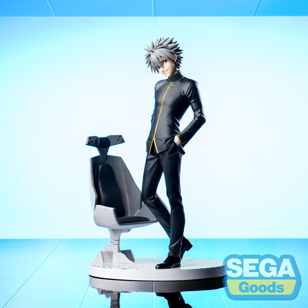 Evangelion : 3.0+1.0 - Thrice Upon a Time - Figurine Kaworu Nagisa - Commander Suit Ver. 2 - Luminasta