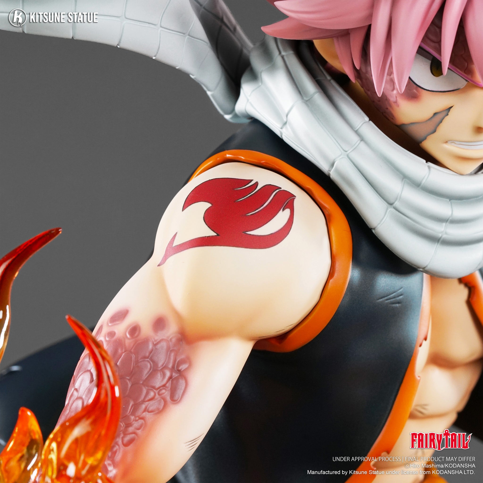 Fairy Tail - Statue - Natsu Dragneel - 1/4 - Kitsune Statue | Manganim