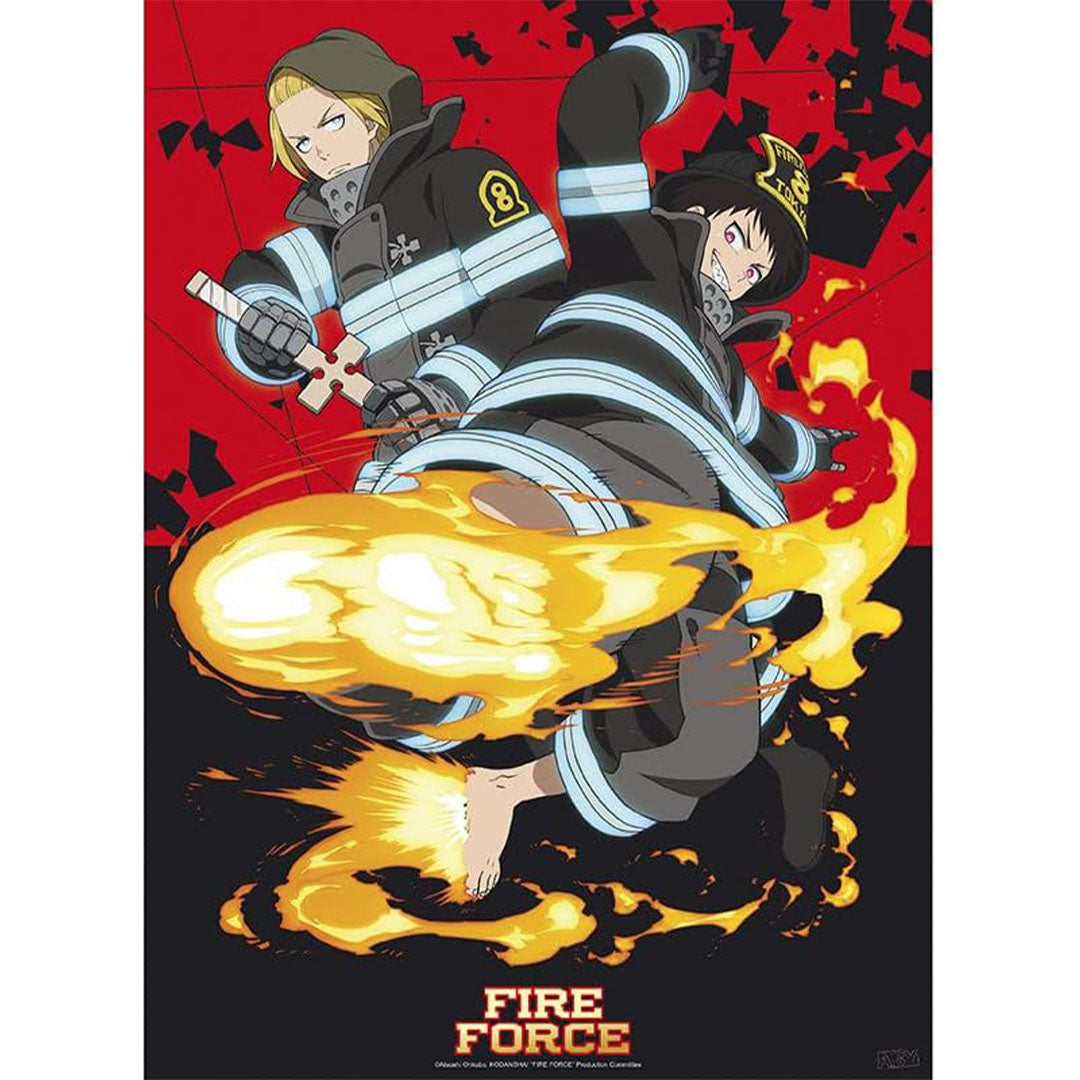 FIRE FORCE - Poster - Shinra Arthur