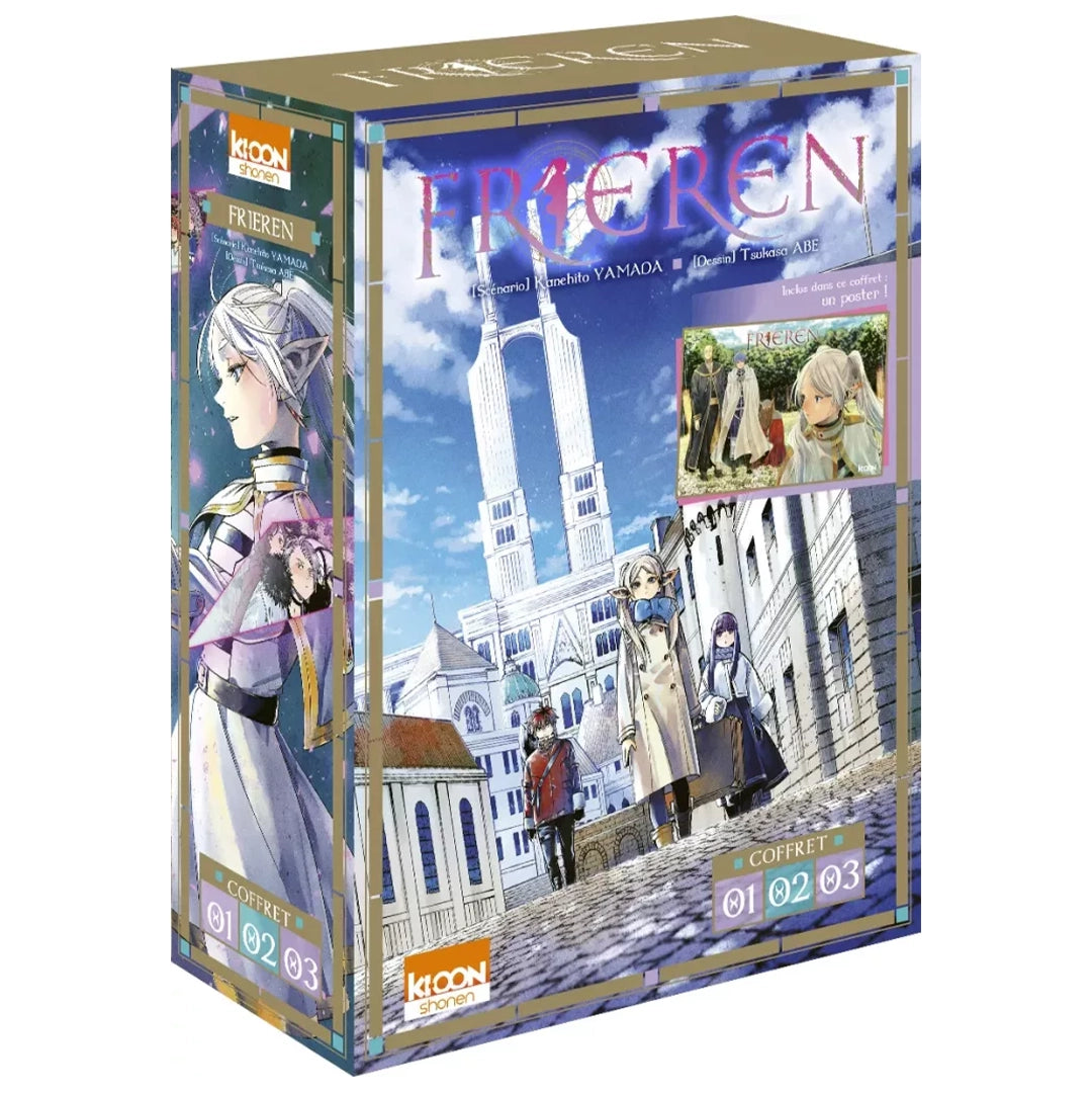 Frieren - Coffret 3 Tome 01 à 03 + Poster