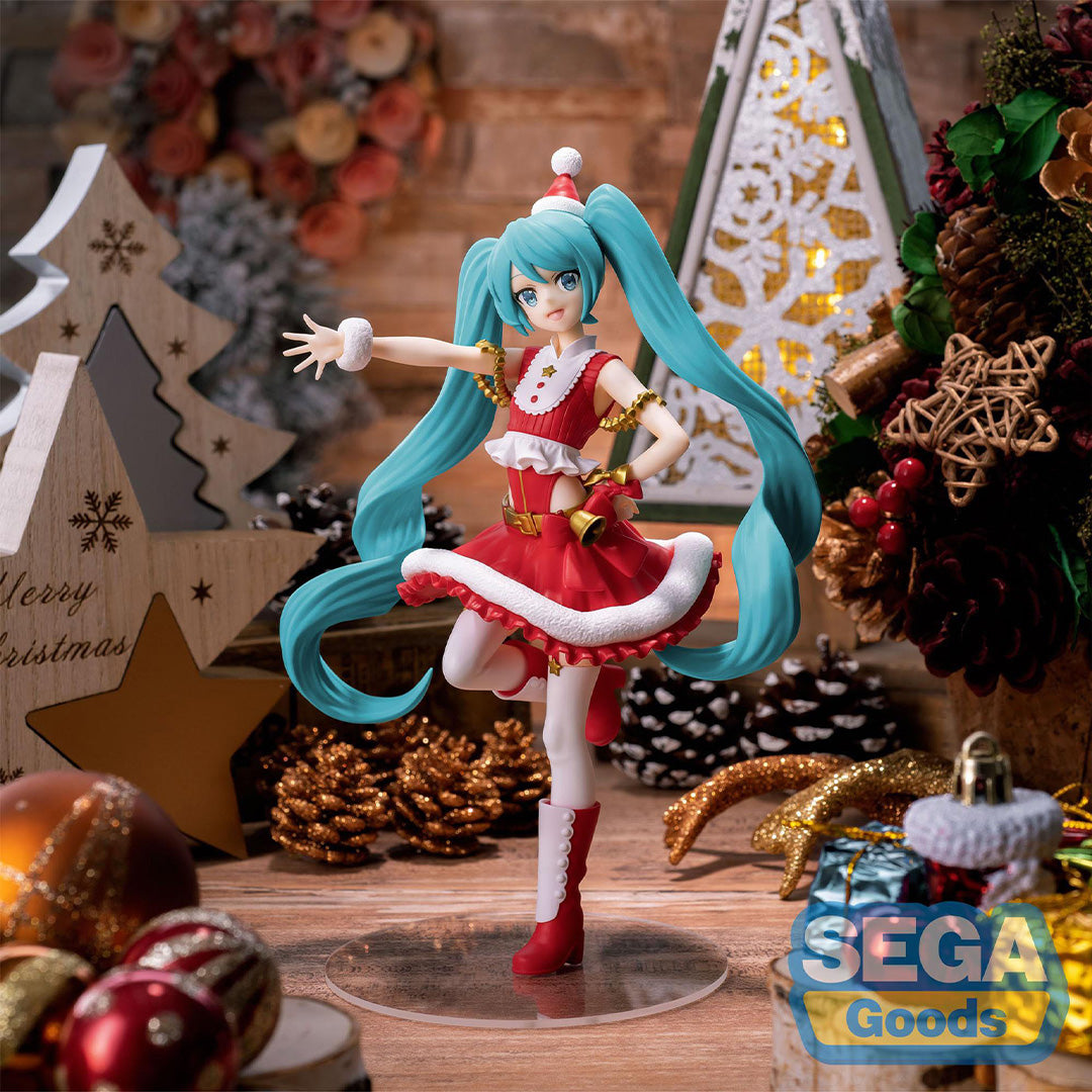HATSUNE MIKU - Figurine Hatsune Miku - Christmas 2023 - Luminasta